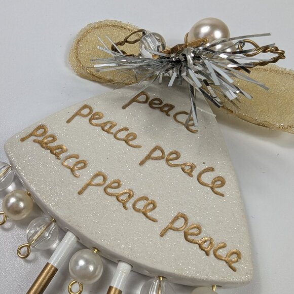 Dept 56 Sandra Magsamen Peace Angel Christmas Tree Ornament - Picture 5 of 5